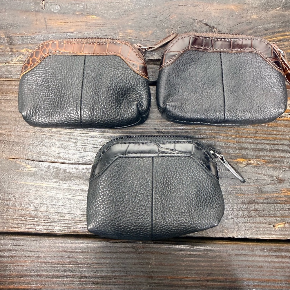 Brighton Pebbled Leather Coin Purse (3) - Picture 3 of 4